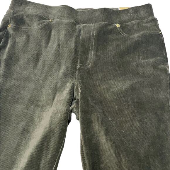 Michael Kors, Size Médium, Olive Green Pull-On Straight Ankle Pants. NWT L4 - Picture 5 of 12